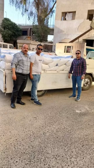 ضبط 4000 لتر سولار مهرب و160 طن أسمدة زراعية مقلدة ومغشوشة و8 طن دقيق بلدي مدعم بمحافظة الجيزة