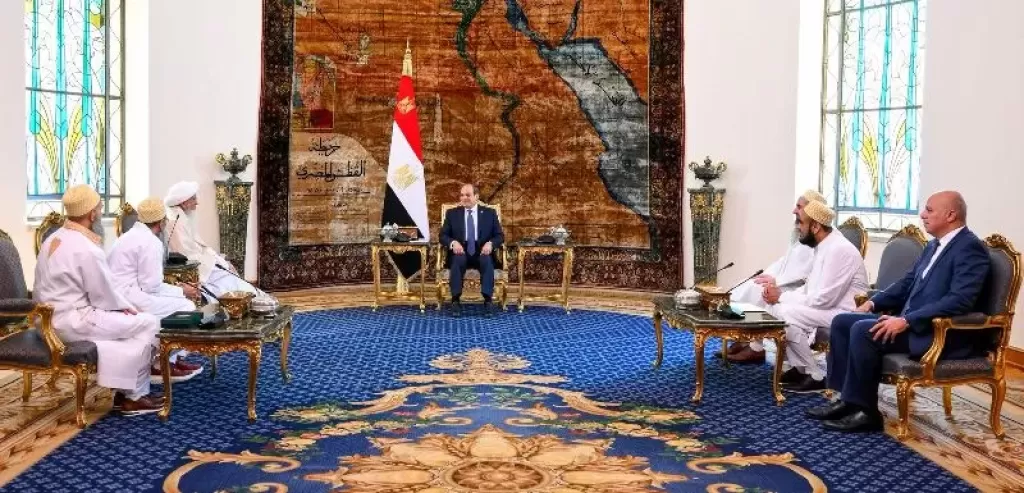 سلطان البهرة يثمن جهود مصر التنموية والنهضة الشاملة في مختلف المجالات