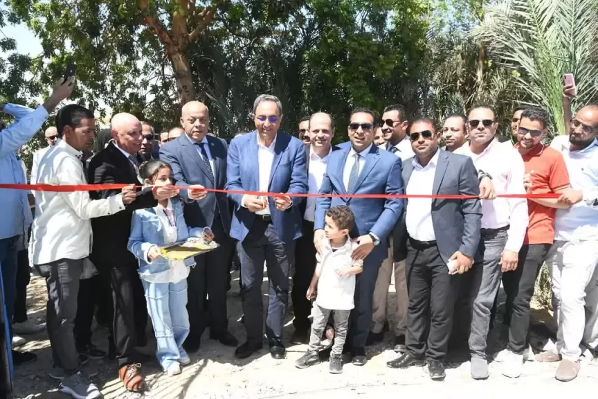تخدم 60 ألف نسمة.. محافظ قنا يفتتح محطة مياه شرب الجبيل المدمجة