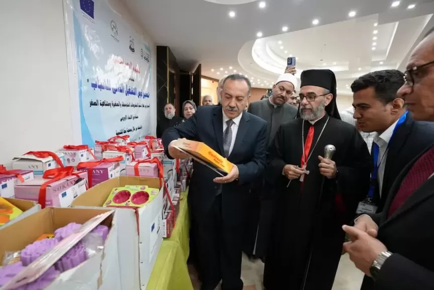 محافظ أسيوط يشهد احتفالية تسليم الدعم العيني لمستفيدي مشروع ”تحسين فرص التشغيل الذاتي للشباب” ضمن مبادرات التمكين الاقتصادي