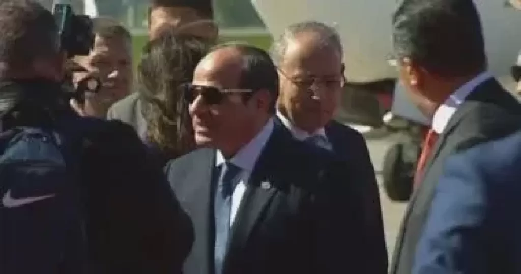 الرئيس السيسي يصل مقر إقامته بالعاصمة الروسية موسكو