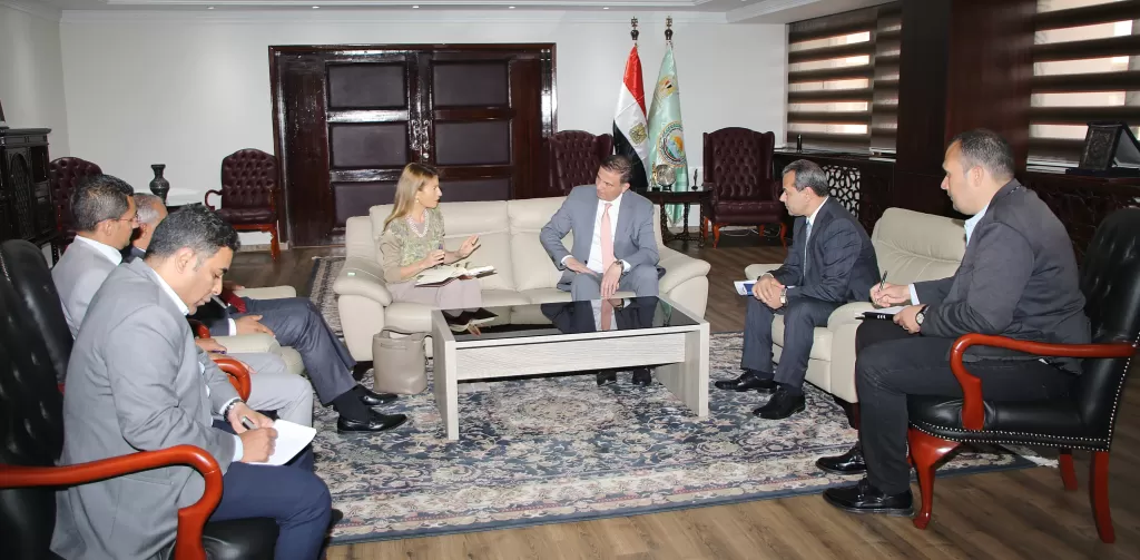 وزير الزراعة يبحث مع اليونسكو والفاو تطوير المتحف الزراعي