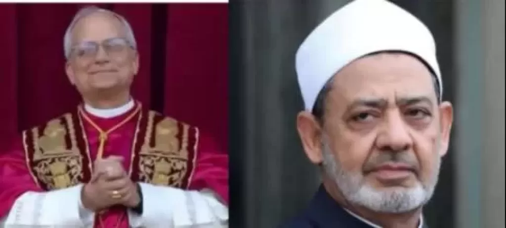 شيخ الأزهر وبابا الفاتيكان يتفقان على استكمال مسيرة الحوار والأخوة الإنسانية