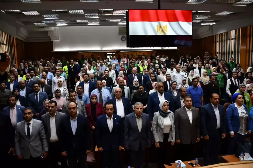 وزير الشباب والرياضة ومحافظ القليوبية في ملتقى حواري مع الكيانات الشبابية