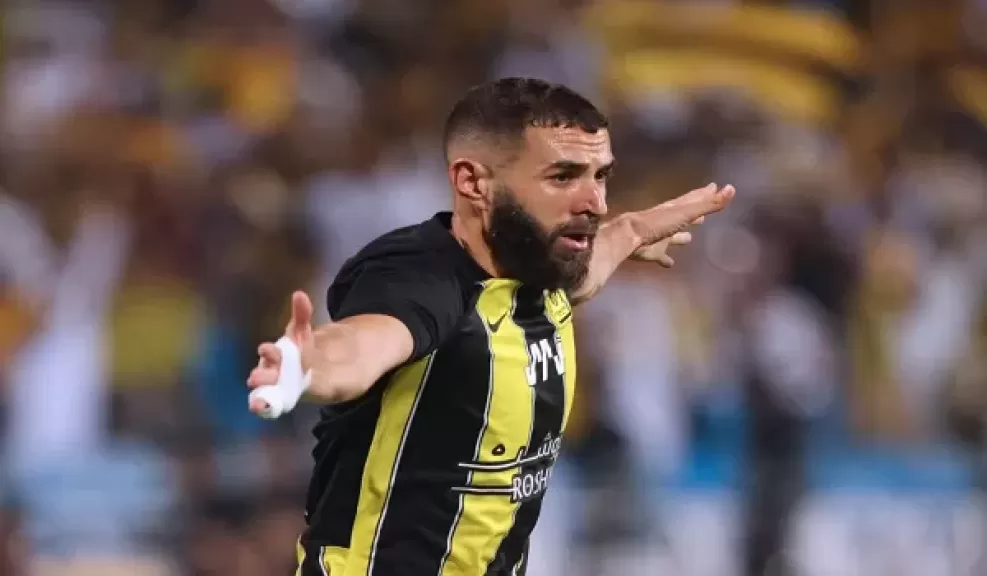 لقب الدوري السعودي يزين المسيرة الأسطورية لكريم بنزيما