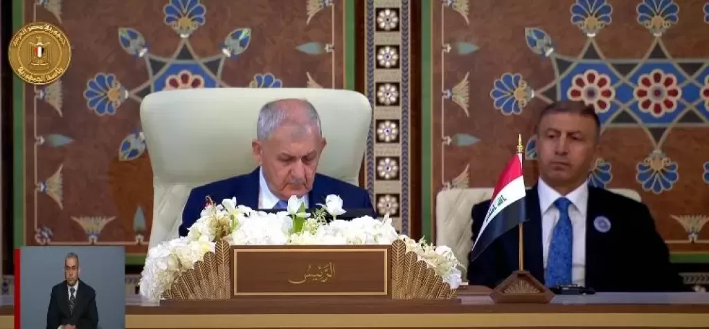الرئيس العراقي: نرفض كل محاولات تهجير الفلسطينيين تحت أي ظرف أو مسمى