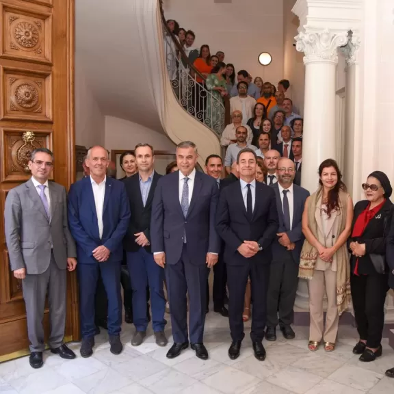 محافظ الإسكندرية يشهد افتتاح مركز الدراسات السكندري الفرنسي