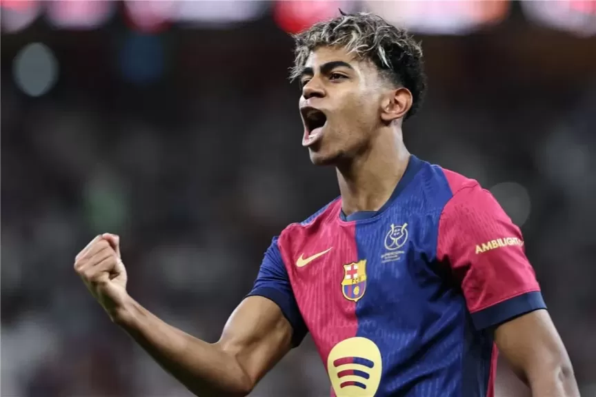 وكيله: لامين يامال سيجدد عقده مع برشلونة