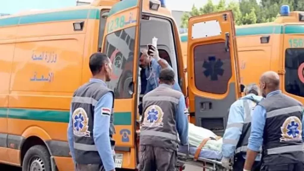 مصرع 4 أشخاص وإصابة 9 آخرين في انقلاب ميكروباص بصحراوي ملوي بالمنيا