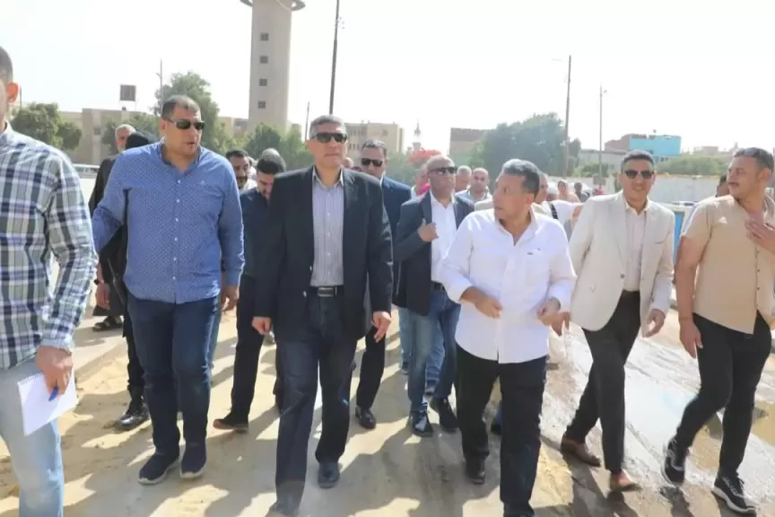 محافظ الجيزة: رفع كفاءة وصيانة كوبري البليدة بمركز العياط لتحسين عوامل الأمان والسلامة