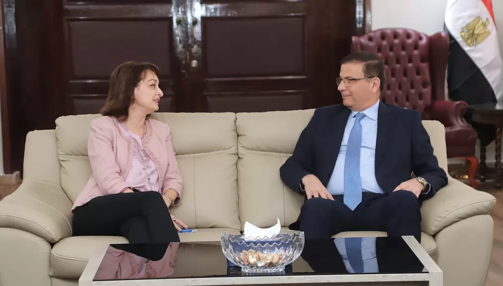 لمتابعة مخرجات اللجنة المصرية الرومانية..وزير الزراعة يبحث مع السفيرة التعاون المشترك