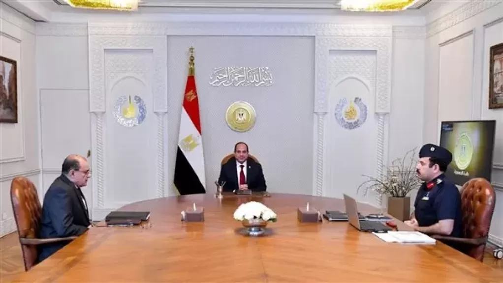الرئيس السيسي يوجه بالتوسع في رقعة الأراضي الزراعية وزيادة الإنتاج الزراعي