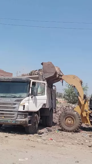 مدينة بلبيس تشهد حملات نظافة مكبرة للإرتقاء بالشكل الحضارى والجمالي والحفاظ على بيئة صحية ونظيفة للمواطنين