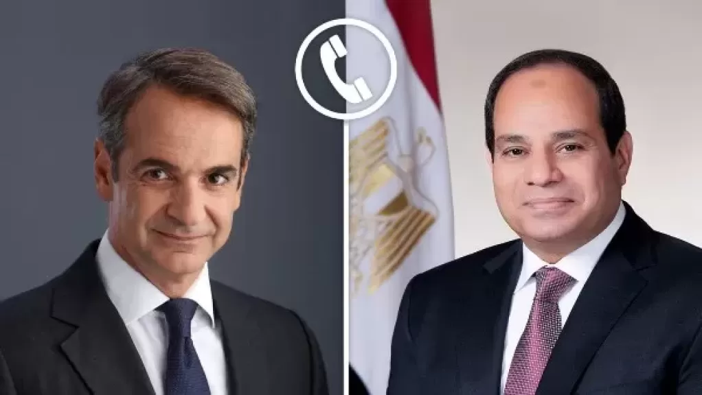 الرئيس السيسي ورئيس وزراء اليونان يؤكدان دفع العلاقات الاستراتيجية بين البلدين