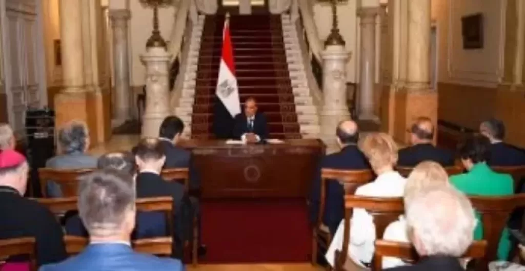 وزير الخارجية يلتقي بسفراء الدول الأوروبية المعتمدين في القاهرة