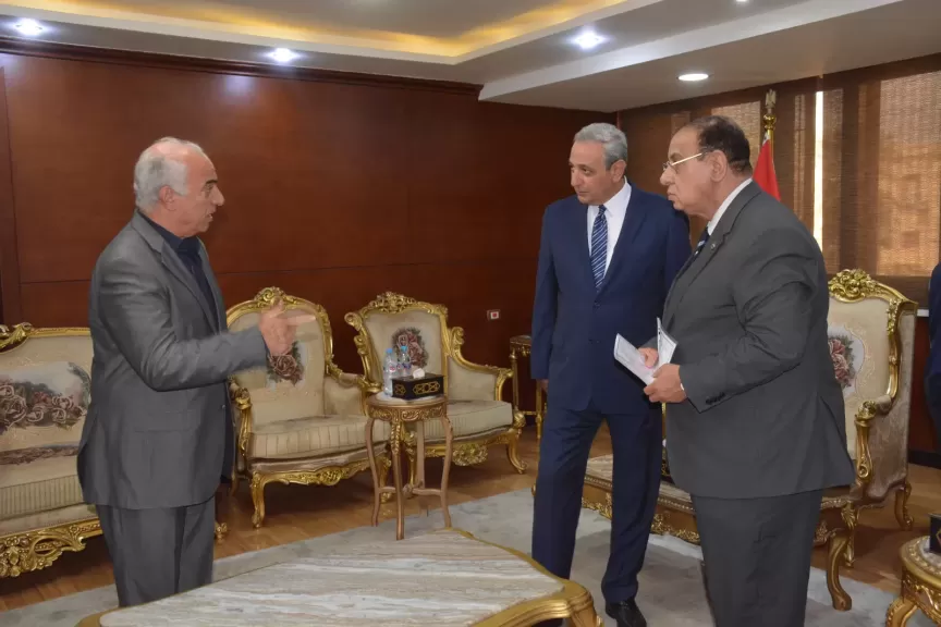 محافظ الغربية يلتقي أعضاء مجلسي النواب والشيوخ