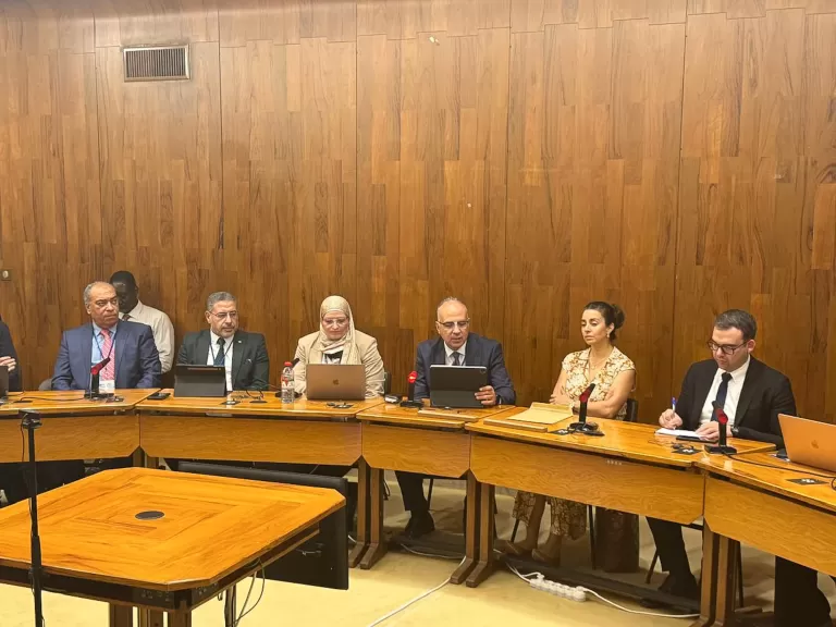وزير الري بجلسة ”من الابتكار الوطني إلى التعاون الإقليمي يكشف رؤية مصر للعمل المناخي للمياه بباريس
