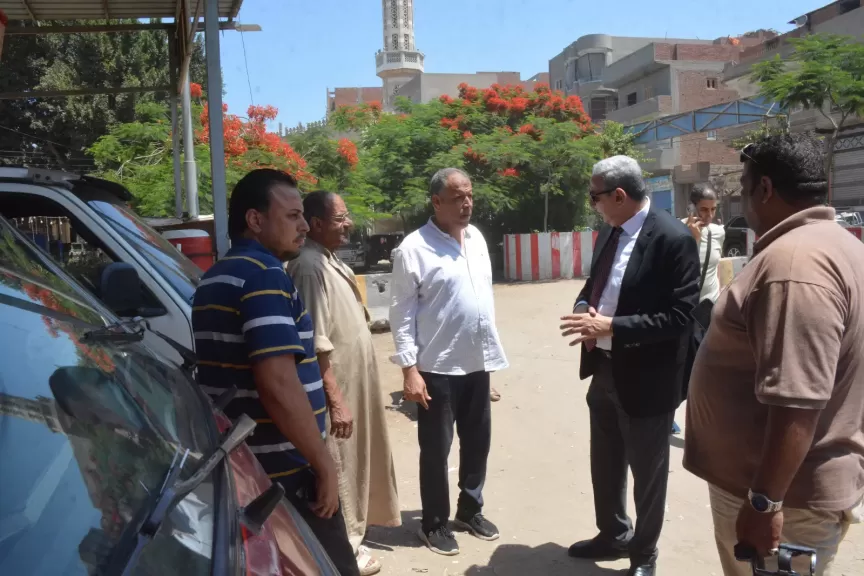 محافظ الغربية يفاجئ الوحدة المحلية بأبيار بجولة ميدانية شاملة