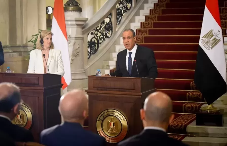 وزير الخارجية: نكثف جهودنا لسرعة التوصل لاتفاق لوقف إطلاق النار لحقن دماء الفلسطينيين