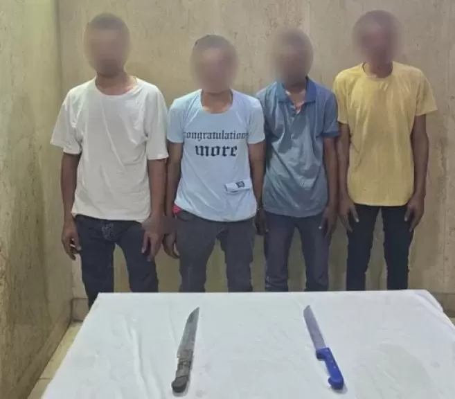 كشف ملابسات تعدى 3 أشخاص على آخر واحتجازه باستخدام أسلحة بيضاء بالقاهرة