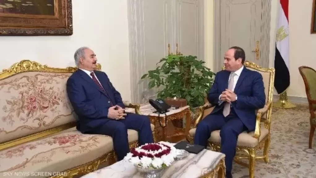 السيسي يستقبل المشير خليفة حفتر لبحث تطورات الأوضاع في ليبيا وتعزيز التعاون المشترك