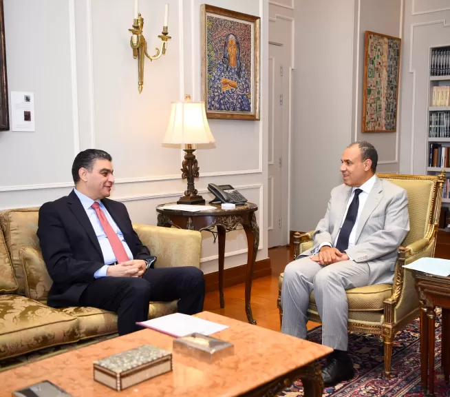 وزير الخارجية والهجرة يلتقي رئيس هيئة الشراء الموحد لبحث تعزيز التعاون في مجال تصدير الدواء المصري للقارة الإفريقية