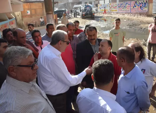 بعد زيارة ميدانية مفاجئة.. محافظ الغربية يوجهه بخطة تأهيل شامل للوحدات المحلية ببسيون