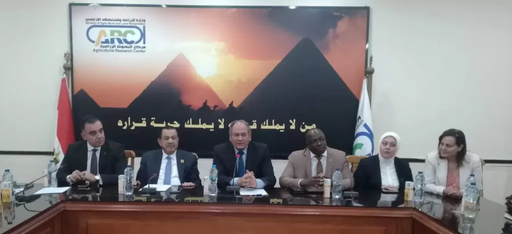 رئيس مركز البحوث الزراعية يستقبل وفد رفيع المستوى من دولة ناميبيا لتعزيز التعاون المشترك