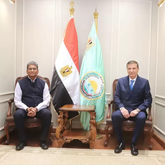 وزير الزراعة يستقبل السفير المصري الجديد في رومانيا ومولدوفا لبحث تعزيز التعاون الزراعي
