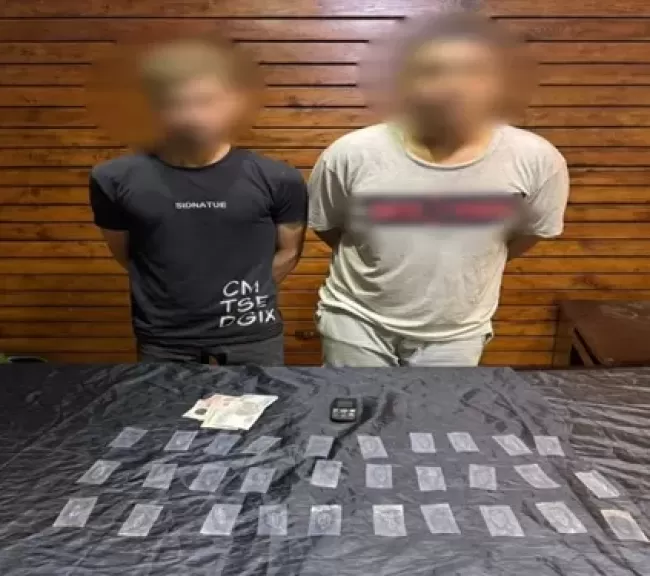 ضبط شخصين ظهرا بفيديو أثناء الإتجار فى المواد المخدرة بالقليوبية