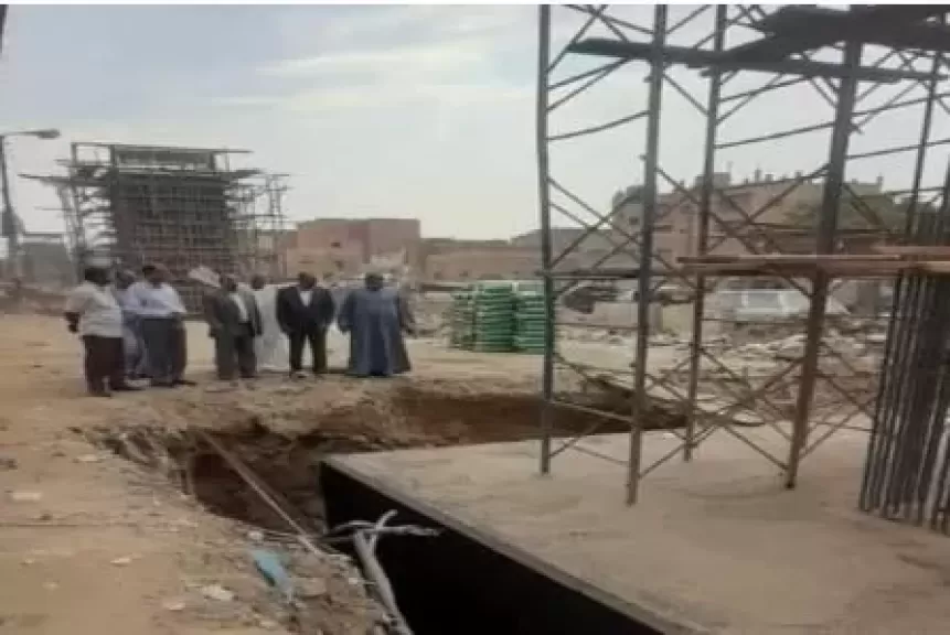هيئة الطرق والكباري ترد على شائعة توقف العمل بكوبري الميمون ببني سويف