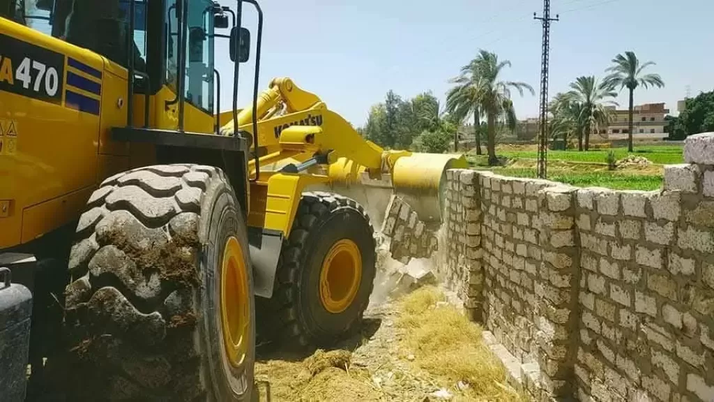 محافظ أسيوط: إزالة 29 حالة تعدي على أراضي زراعية وأملاك دولة ومتغيرات مكانية بنطاق 4 مراكز وحي غرب