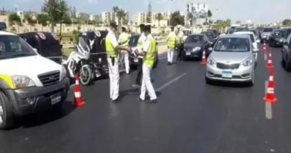 الداخلية تضبط 13 سائقا متعاطى للمخدرات بالطريق الإقليمى فى 24 ساعة