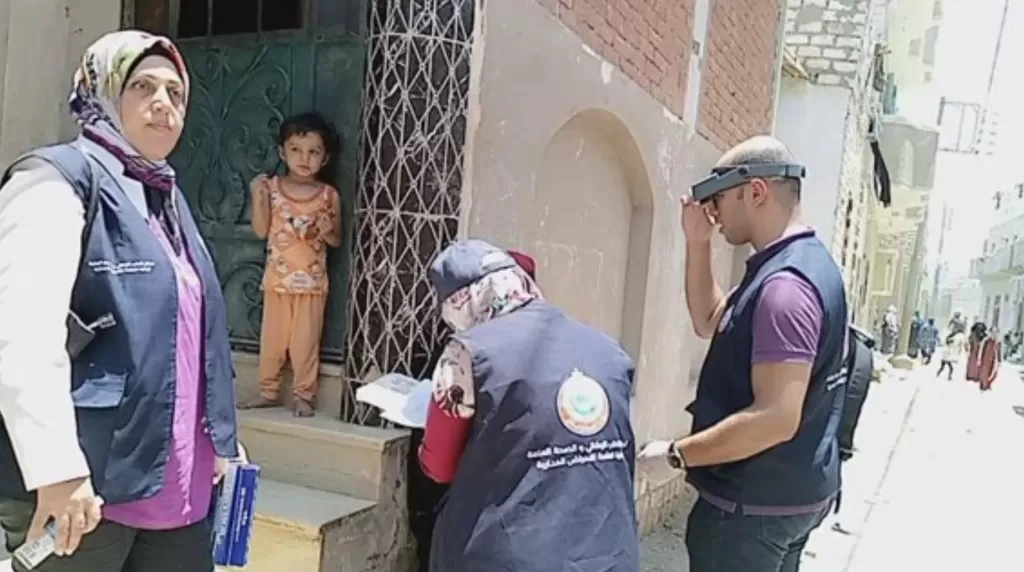 فحص 18 ألف مواطن في المسح الميداني لمرض التراكوما بالفيوم وبني سويف