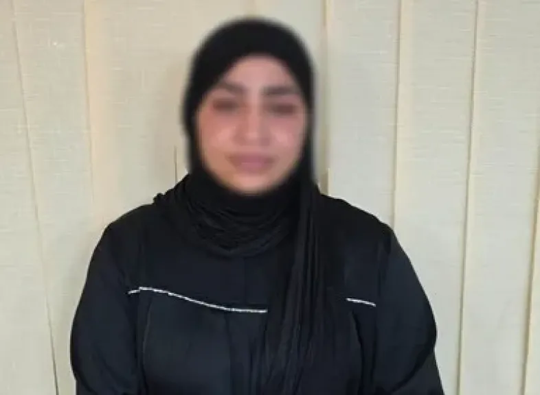 ضبط صانعة محتوى