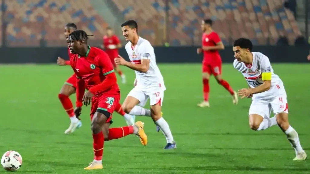 مباراة الزمالك ومودرن
