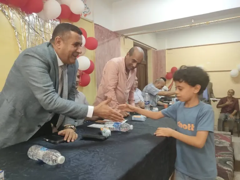 العازف الصغير والنائب اسامة مدكور