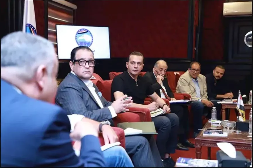 النائب احمد عبدالجواد الامين العام لحزب مستقبل وطن