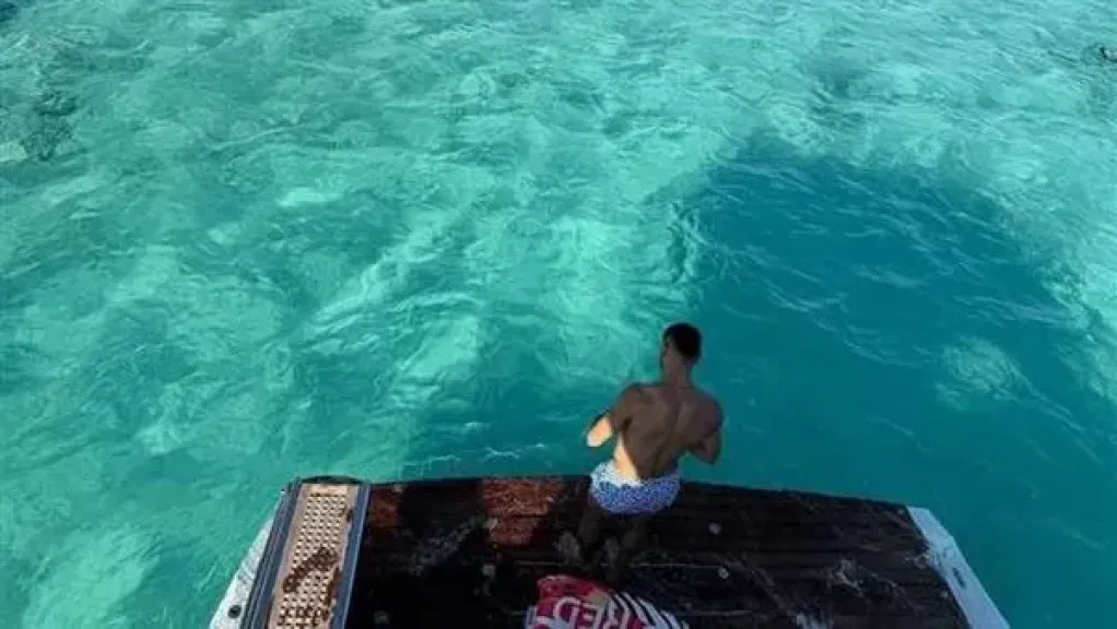 محمد صلاح يقضي إجازته