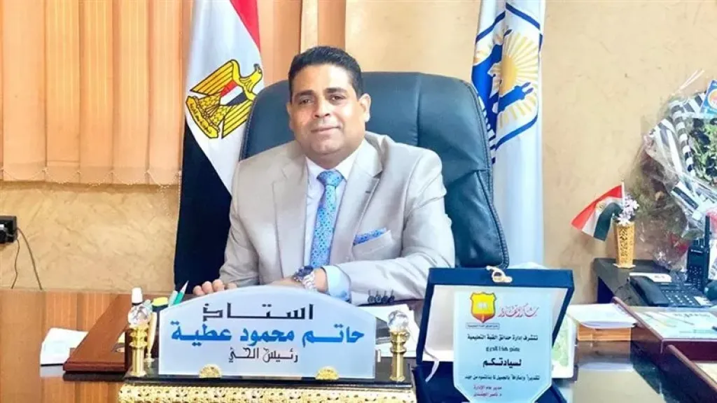 الاستاذ حاتم محمود رئيس حي شرق مدينة نصر 