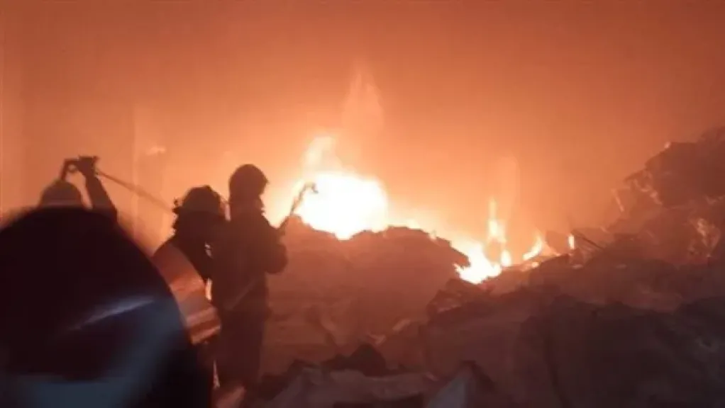 حريق داخل شقة سكنية