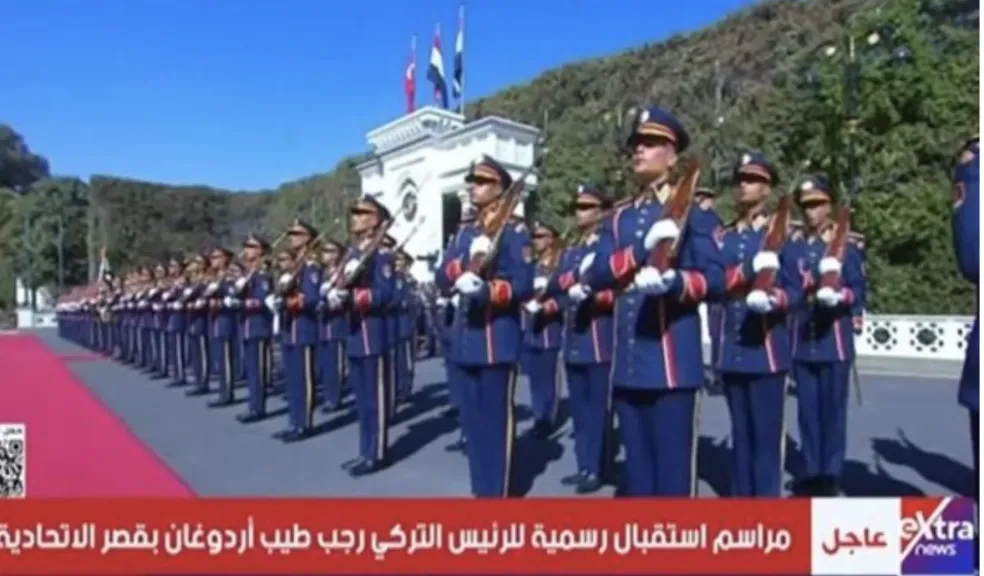 الرئيس السيسي يستقبل الرئيس التركي رجب طيب أردوغان