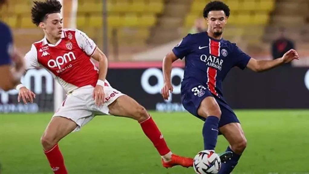 مباراة باريس سان جيرمان وموناكو