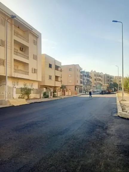 جانب من الرصف