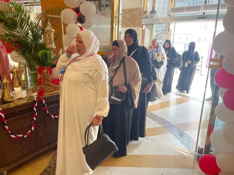 حجاج بعثة القرعة للأراضي المقدسة