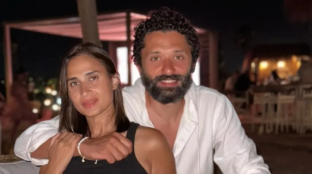 آن الرفاعي وكريم محمود عبد العزيز