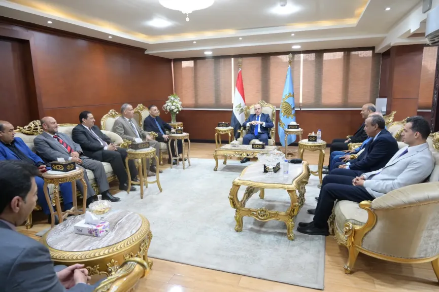 جانب من الزيارة