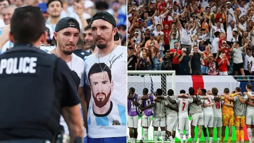 مباراة الارجنتين وانجلترا - ارشيفي 