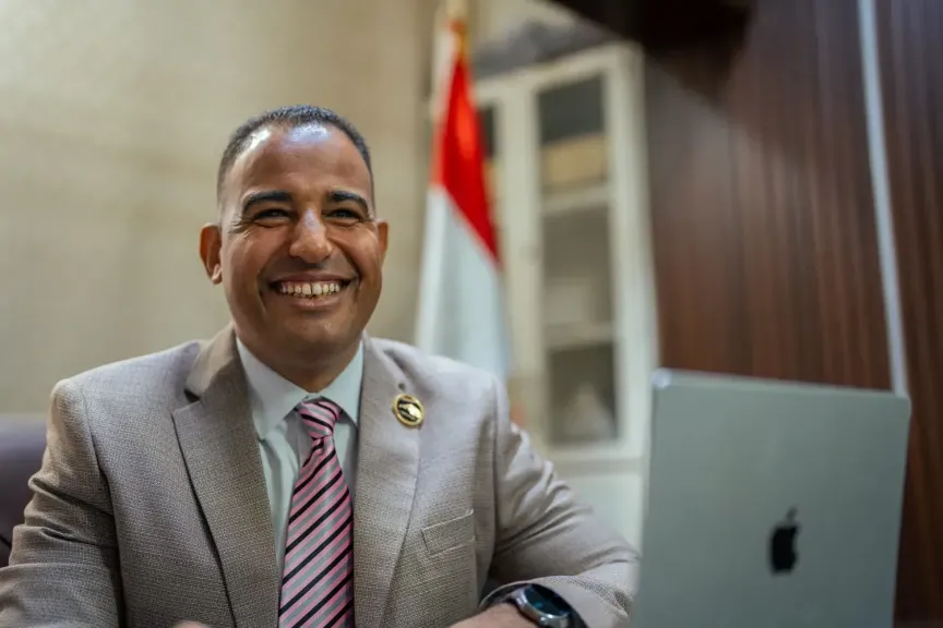 الحسيني احمد عضو الامانة المركزية لحزب مستقبل وطن 