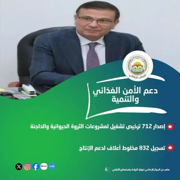 وزير الزراعة